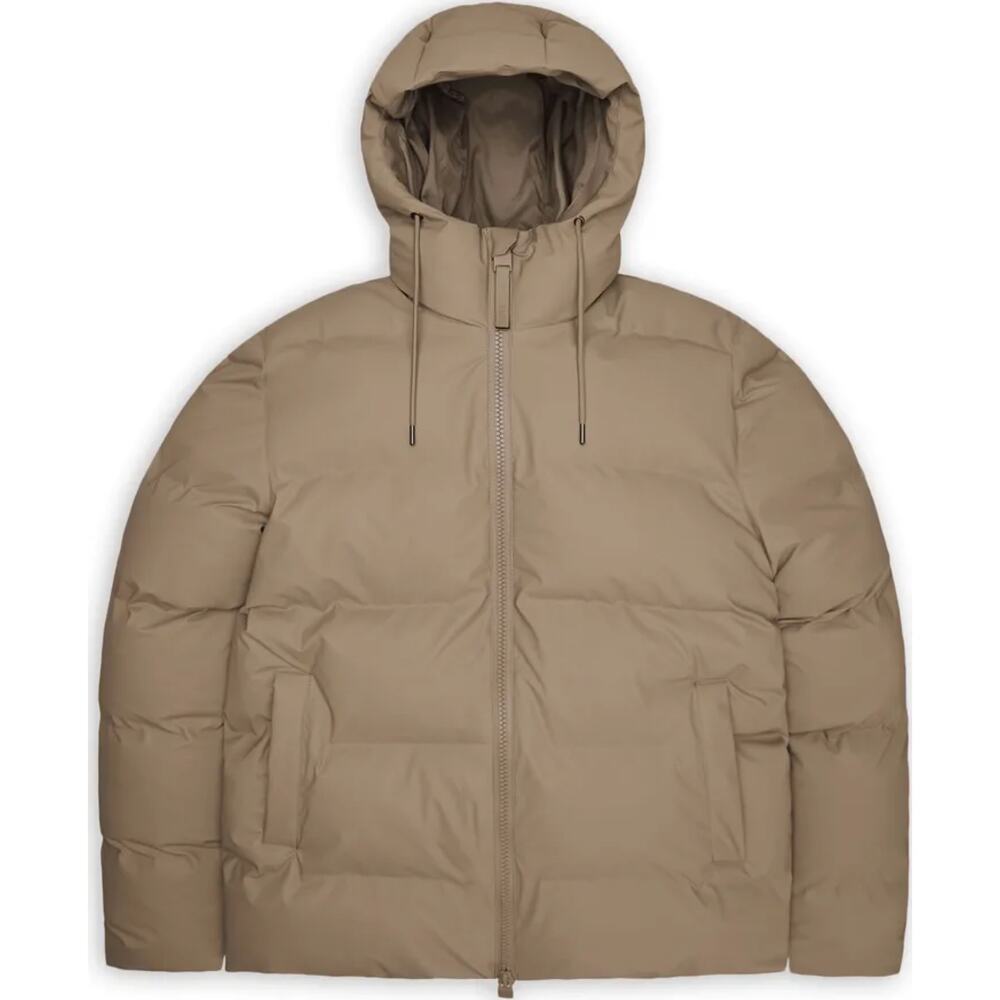 Rains Unisex Alta Puffer Jacket Beige